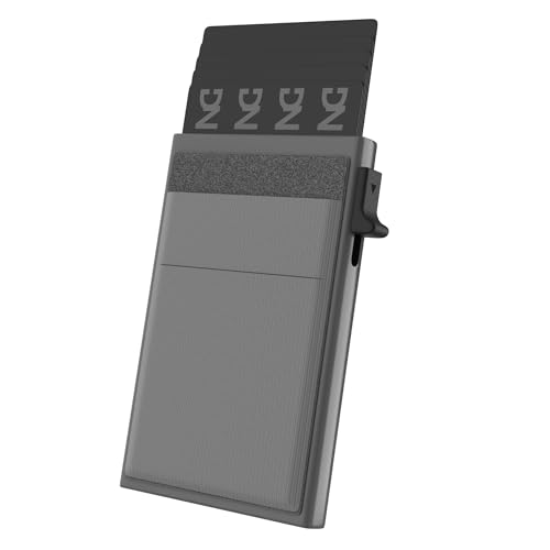 Tarjetero Metálico automático | Cartera | Protección RFID |