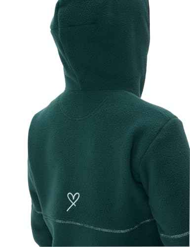 Chaqueta polar mujer VAUDE Neyland Hoody II elastica con capucha 5