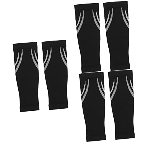 Beavorty 3 Pares De Mangas De Compressão Para Panturrilha Meias Esportivas Masculinas Protetores De