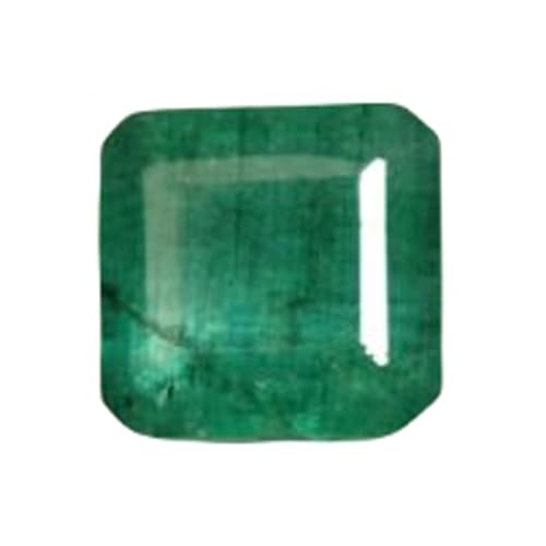 Émeraude naturelle rectangulaire 9,66mm : créez enfin votre bijou sur mesure idéal