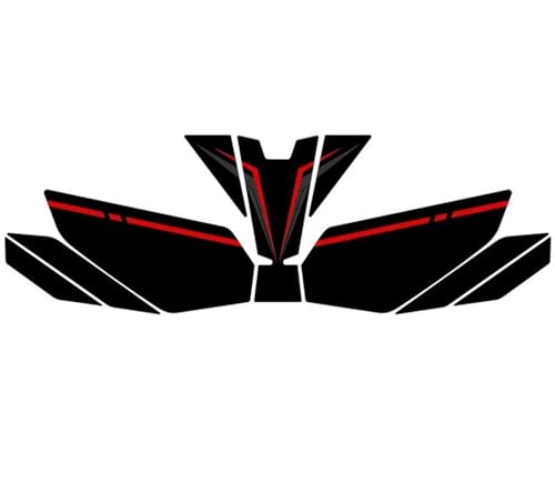 Genouillères de protection pour réservoir Kawasaki Ninja 400 antidérapantes
