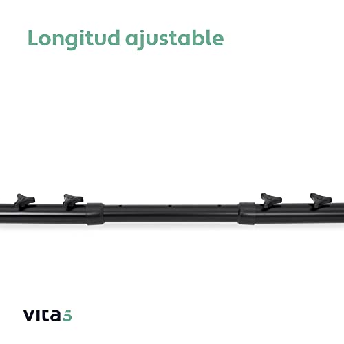 Miniatura 10 de Vita5 Hamaca Con Estructura, Hamacas Al Aire Libre Para 2 Personas Con Bolsa De Transporte, Para Jardín, Piscina, Balcón Y Terraza, Soporte Para Hamaca Doble, Soporta 200 Kg