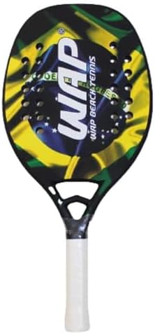 RAQUETE BEACH TENNIS WBT KEVLAR COM FIBRA CARBONO BRAZILIAN 2021 ...