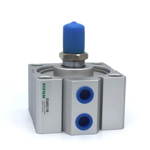 Vérin pneumatique compact SDA80 et SDA100 double effet pour automatisation