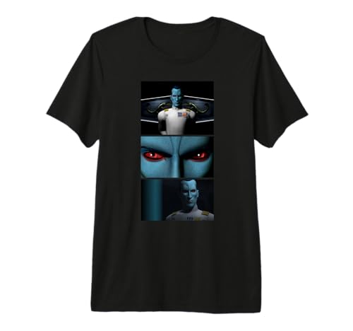 T-shirt Star Wars Thrawn Clone Wars anti-déformation pour remplacer vos hauts geek délavés