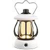 Flying Insect Trap(1Device + 10Refills), Fruit Fly Traps for Indoors & Outdoor Rechargeable, Quite Operation Fly Trap White