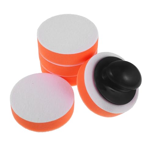 WEKADRIN Herramientas Para Encerar Automóviles Almohadillas De Pulido Manual Esponjas Para Aplicar Cera