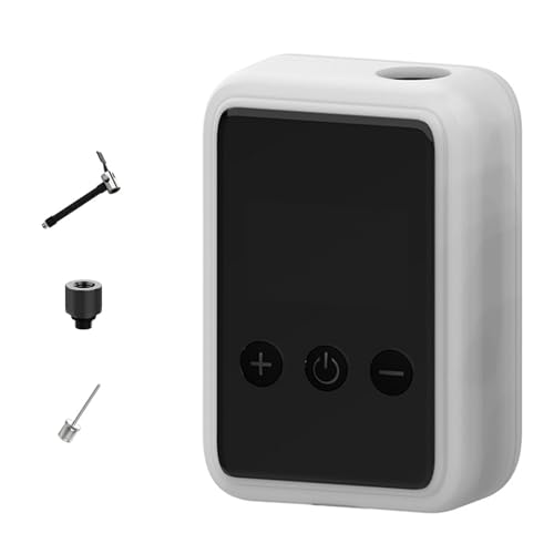 YIBAISI Bomba portátil de bolsillo para bicicleta, inflador de neumáticos inalámbrico para pequeñas bicicletas eléctricas para motocicleta, bicicleta, barco