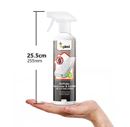 Inspired Mattress Deodoriser/Sanitiser and Dust Mite Inhibitor,500 ml