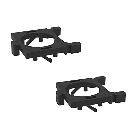 Un par de soportes de aluminio para faros delanteros H7 para foco (luz baja) Cover
