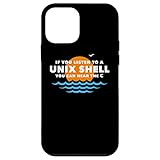 Unix Shell - Computer Science Programming Geek Nerd スマホケース iPhone 12 mini 用