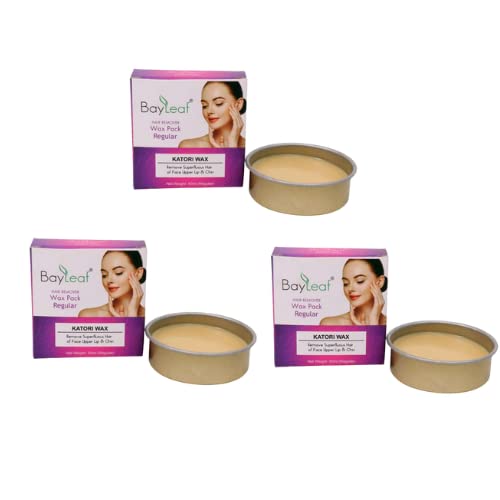 Bayleaf KATORI WAX FACIAL HAIR REMOVING WAX PACK For Face upper lips