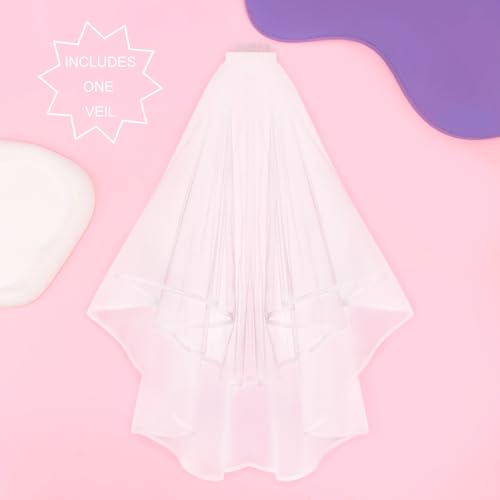 White Veil and Heart Sunglasses 8 Pack, Bachelorette Party Bridesmaid Bridal Bachelorette Sunglasses Bachelorette Party Accessories2