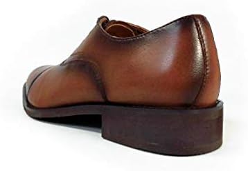 Amazon | [PARASHOE] 本革 内羽根ストレートチップ（キャップトゥ