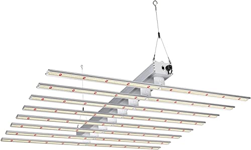 Enlfjoss Pflanzenlampen, 640W EIN Breites Spektrum Abdecken, Zimmerpflanzen-Vollspektrum-Pflanzenlampe, Längere Lebensdauer, Geräuschlose Leuchte Cover