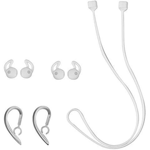 Timekettle Accessories for M2 Language Translator Earbuds, Including 1 Pair of earhooks, 2 Pairs of Earmuffs, 1 Anti-Lost Lanyard Cover