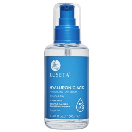 LUSETA Hyaluronic Acid Hair Serum for Dry Damaged Hair 3.38 oz