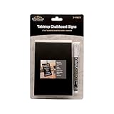 Excello Global Products Black Chalkboard, 6