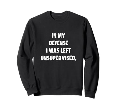 In My Defense I Was Left Unwatched Unwatched Funny Distressed �g���[�i�[