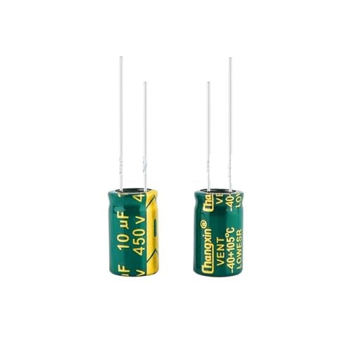 Condensateur électrolytique 450V 10uF pour remplacer un composant gonflé ou en panne