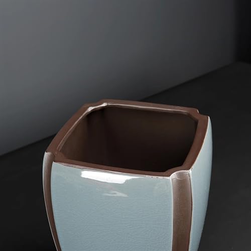Pot de fleurs d'orchidées en céramique de taille petit modèle haut