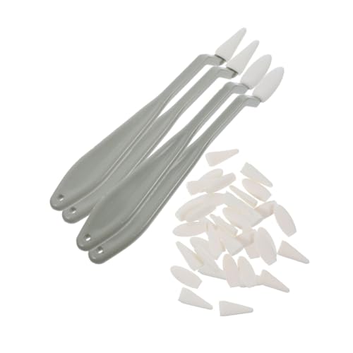 LALAFINA Artists Sketch Drawing Tools Set 2 Pack Sketch Sponge Wiper Blending Stumps Paper Blender Erasers for Sketching Drawing