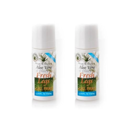 Roll On Rescue Gel Piernas Cansadas Alivio De La Mala Circulación Hinchazón Pesadez Gel Frio Fácil Aplicación Efecto Inmediato Pack 2 Unds