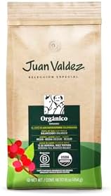 Juan Valdez Gourmet Balanced Colombian Coffee, Organic Whole Bean, 17.6 oz