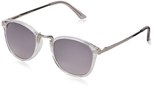 A.J. Morgan Castro Round Sunglasses, Crystal, 48 mm