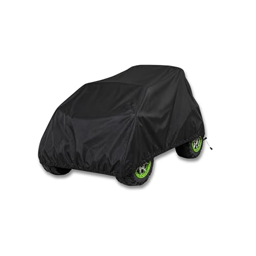 KHOOBREZ Polyester Waterproof, Indoor and Outdoor Kids Car Cover for Electric Battery Powered Children Wheels Toy Vehicles - Universal Fit KCC(Black)