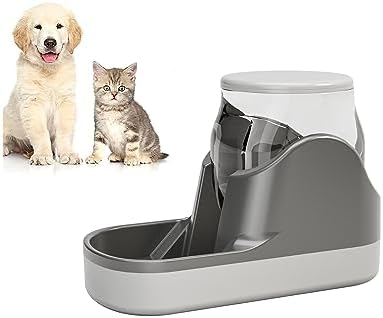 Alimentador automático de alimentos por gravedad para mascotas y dispensador de agua, comedero para gatos, comedero para perros, bebedero automático para mascotas (alimentador de agua)