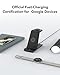 Upgraded 3 in 1 Wireless Charger for Google Pixel Watch 3/2, for Pixel 10/10 Pro/10 Pro XL/9 Pro/9/Fold/8,Pixel Buds Pro 2/Pro,Wireless Charging Station for Multiple Devices (Not for Pixel Watch 4/1)
