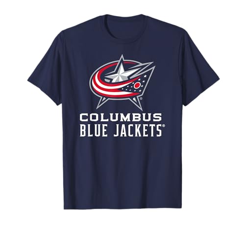 Columbus Blue Jackets Power Play Navy Officially Licensed T-Shirt