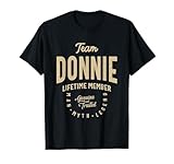Team Donnie Lifetime Member Funny Name Donnie T-Shirt