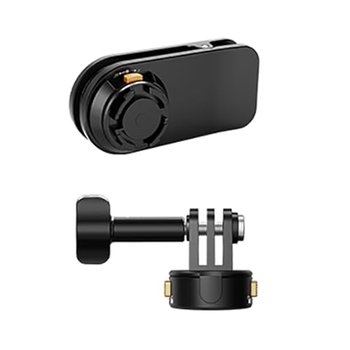 FEICHAO Chest Strap Wristband Motorcycle Helmet Bracket Chin Stand Magnetic Mount Base for Action Camera Smartphone Accessories (Backpack Clip A)
