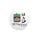 CafePress - Mad Scientist Button - 2.25