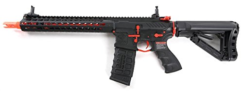 G&G Combat Machine CM16 SRXL 6mm Airsoft AEG Rifle w/KeyMod & MOSFET, Red Edition