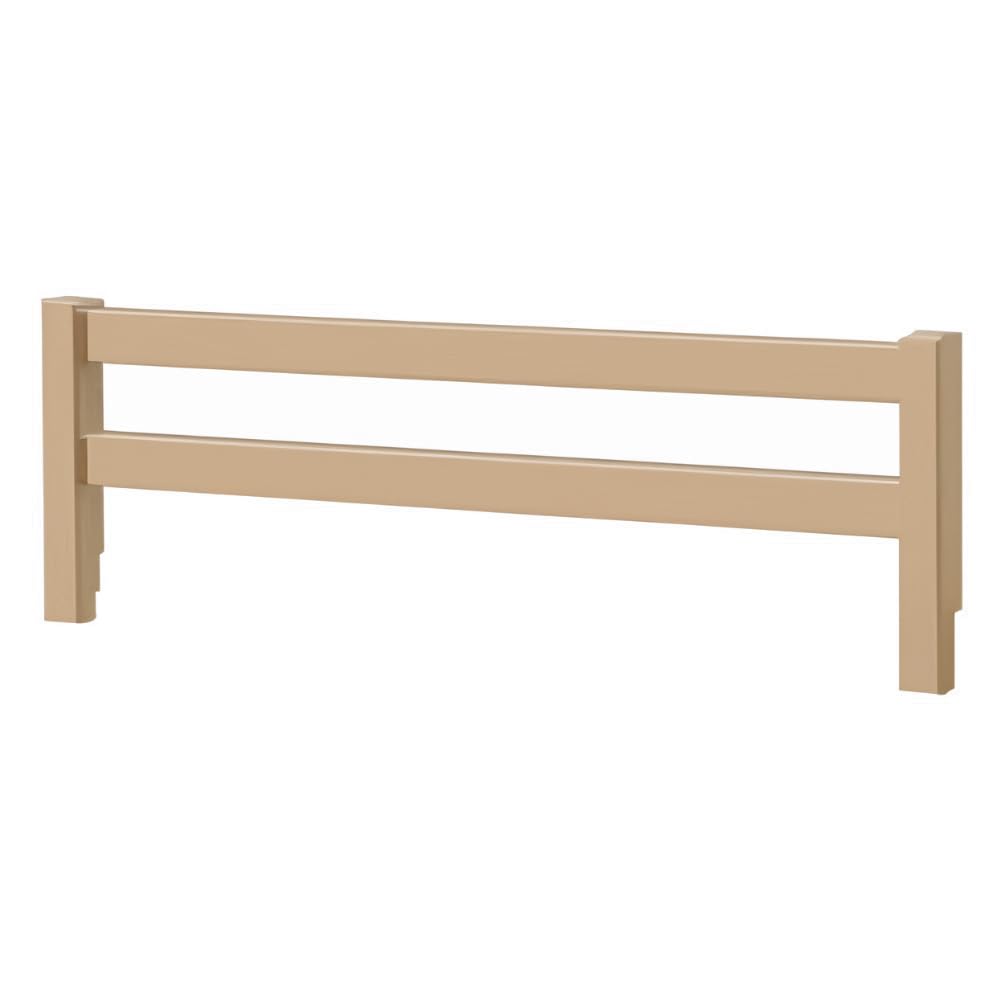Safety Guard Rail for Baby, Kids, and Children - Solid Wood Safety Bed Rail for Toddlers - Easy Installation - Premium Protection for Bunk, Twin, Full, Queen and King Size Beds - (Heritage Fog)