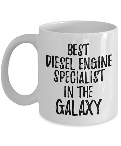 Best Diesel Engine Specialist In The Galaxy Mug Funny Sci-fi Lover Gift Geek Coworker Present Coffee Tea Cup 11 oz