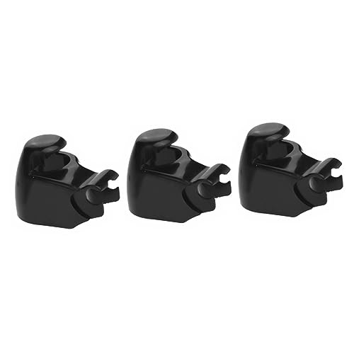 Vaguelly 3 Peças Tampa Do Limpador De Pára-Brisa Traseiro Tampa Do Braço Do Limpador Traseiro Reutil