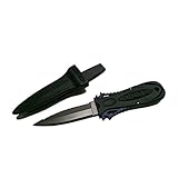 Aqua Lung Squeeze Lock Ti - Pointed Tip Dive Knife - Blue