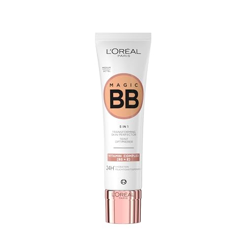 L'OREAL Paris - Bb Cream C'est Magic - Crema Bb, Tono 04 Medio, U...