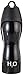 H2O4K9, Dog Water Bottle and Travel Bowl, 25-Ounce, Jet Black