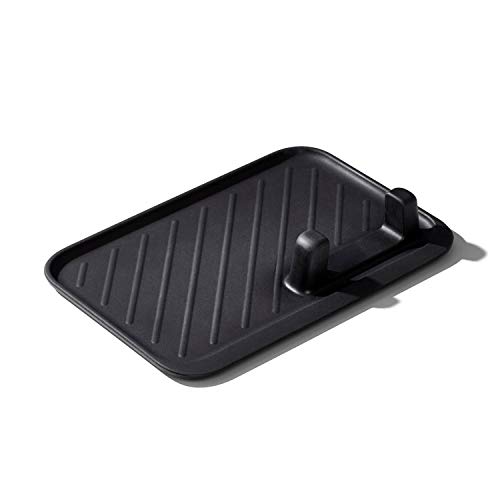 OXO Ferramentas de grelha com boa aderência, descanso, preto