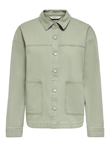 ONLY Onlferbie Ls Dnm Shacket Gua Noos veste jean surchemise femme mode