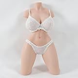 HANIDOLL 全シリコン製 リアルドール ラブドール 人気 柔らかい肉感 等身大 半身ドール 据置型 大型オナホールドール リアル感 肉厚 大型オナホ ゼリー胸 血管塗装 2穴仕様 9.2KG