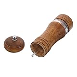 Ipetboom Manuelle Pfeffermühle mit Nachfüllbarer Transparenter Gewürzflasche Handbetriebene...