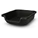 Dog Litter Pan by PuppyGoHere (Black, 20" x 15" x 5") Suitable for dogs up to 6 lbs.