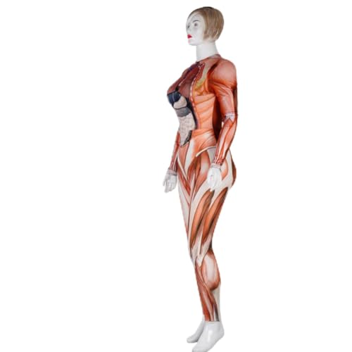 Body cosplay de manga larga Healeved con poliéster ligero de alta flexibilidad