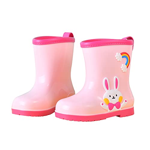 sfdgfhyf Children Outdoor Shoes Child Cute Cartoon Fashion and Non Slip Rain Boots Rain Boots Soft Bottom Fashion Rain4